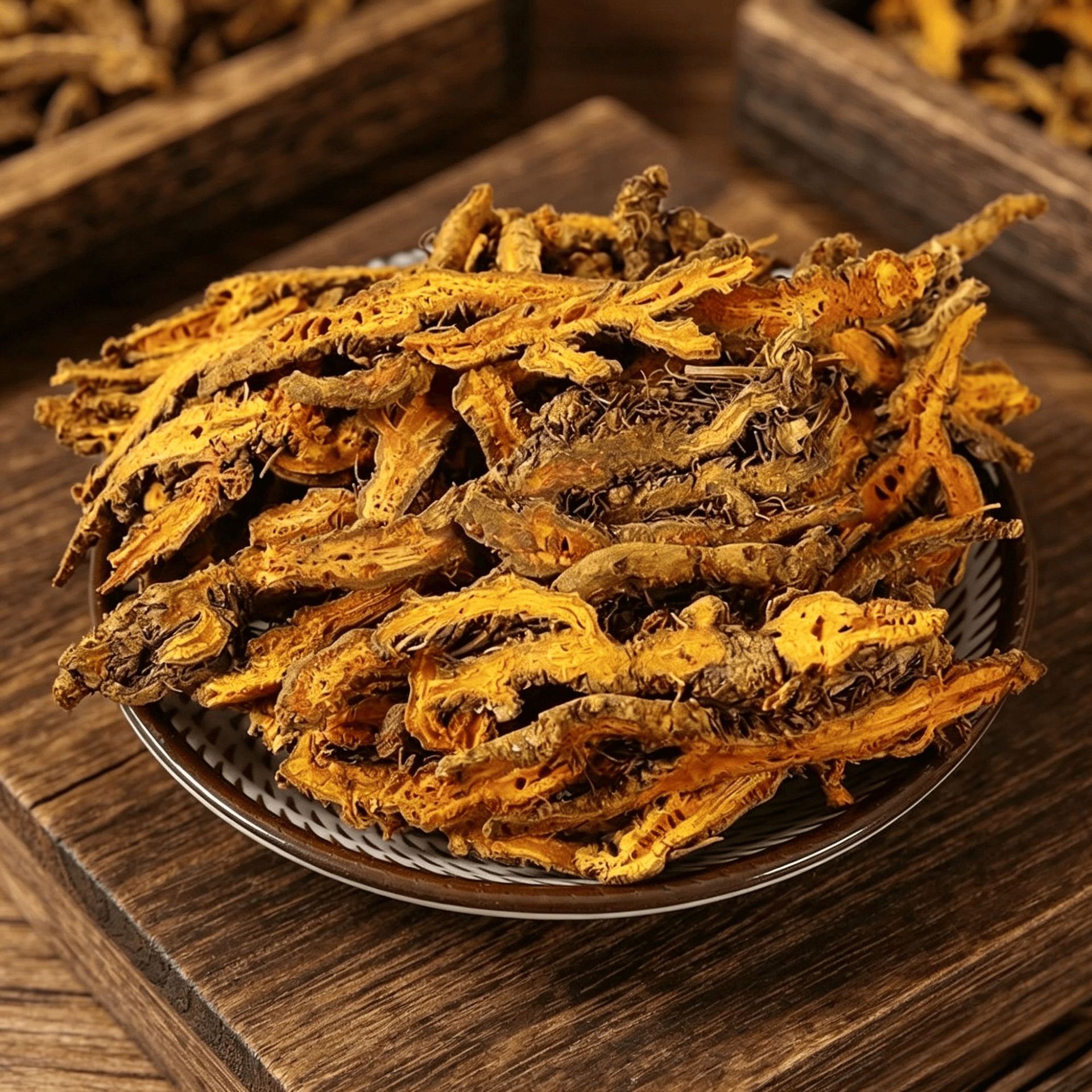Dried Coptis Root Slices Huang Lian 500g TCM Herbal Tea and Decoction Pieces - Image 3