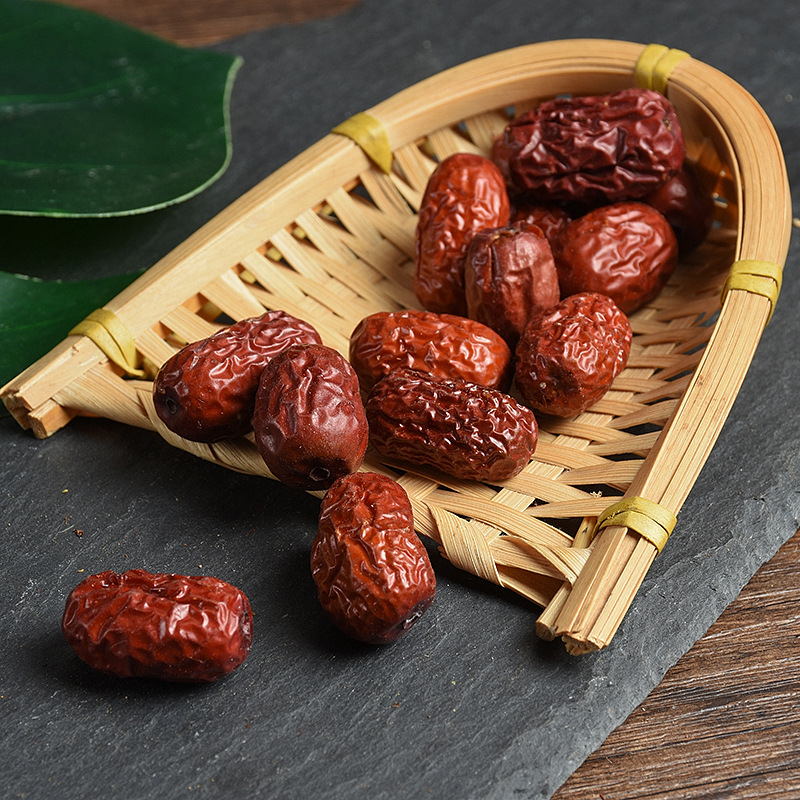 Red Jujube Dates (Ziziphus jujuba) — Xinjiang Ruoqiang Grey Dates, Dried Food Herb - Image 4