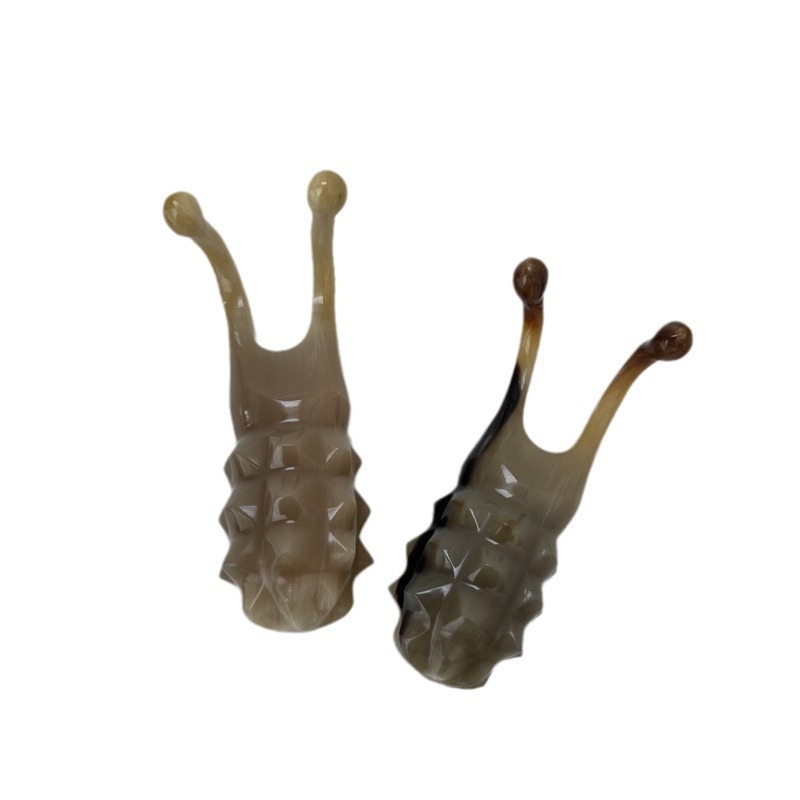 Horn Nose Massage Tool Handheld Guasha Board for Nose Bridge and Eye Area Care - Image 5