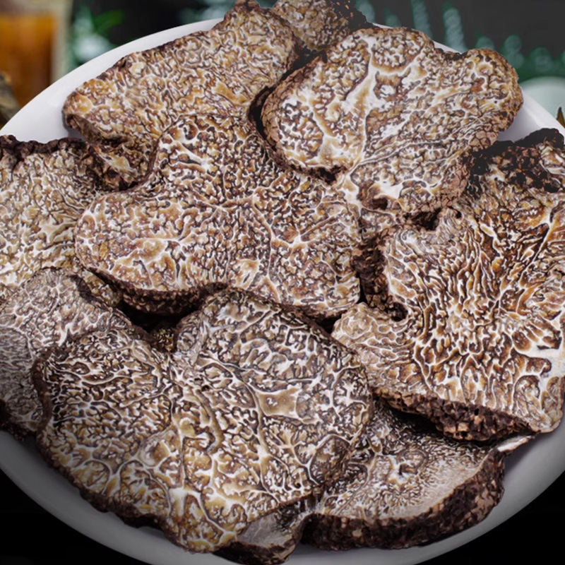 Black Truffle Slices (Tuber indicum) — Yunnan Wild Edible Mushroom, Dried Pieces - Image 2