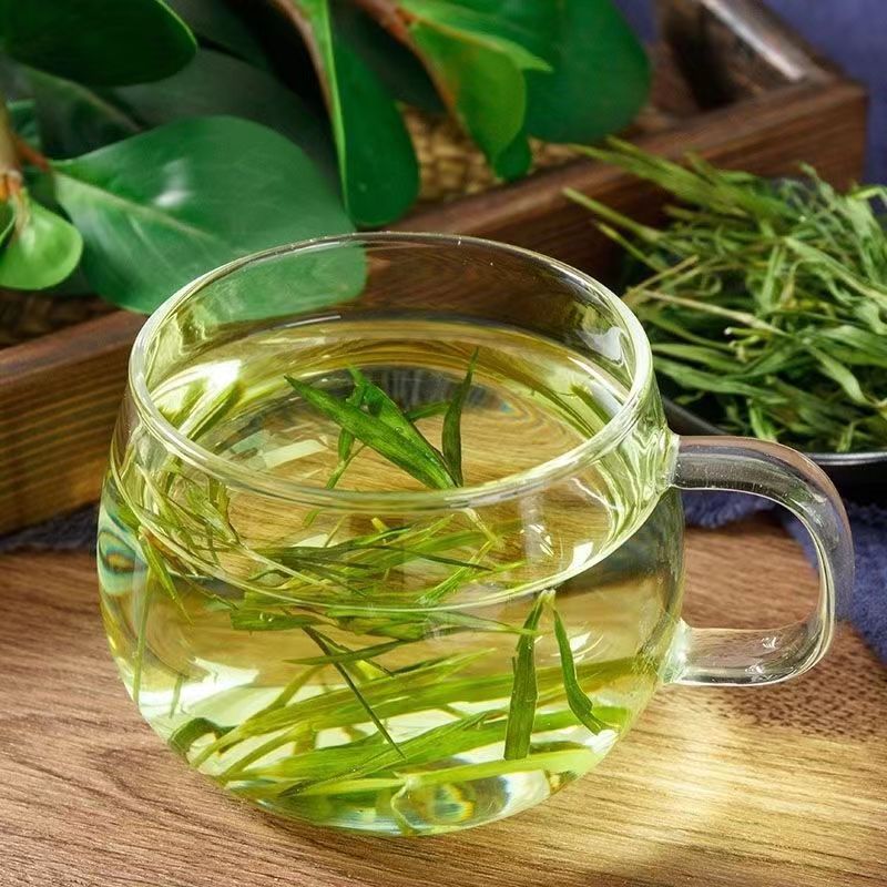 Shi Zhu Tea Dried Lophatherum Bamboo Leaf Loose Herbal Tea 30g Canister - Image 4