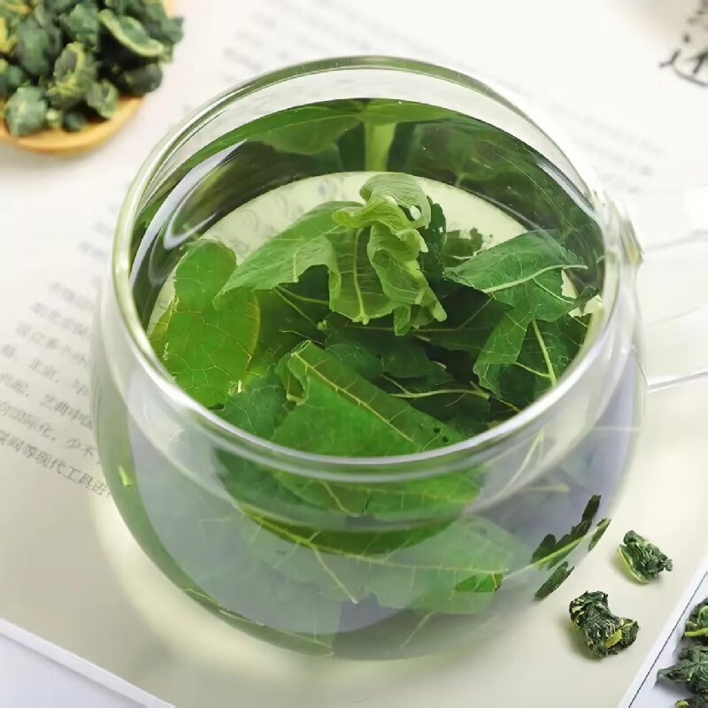 Frost-Touched Mulberry Leaf Tea (Morus alba) — Dried Mulberry Leaf for Herbal Infusion - Image 4