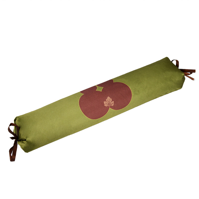 Mugwort Cervical Neck Pillow with Buckwheat Hulls and Herbal Filling Cylindrical Support Cushion for Adults - Image 5