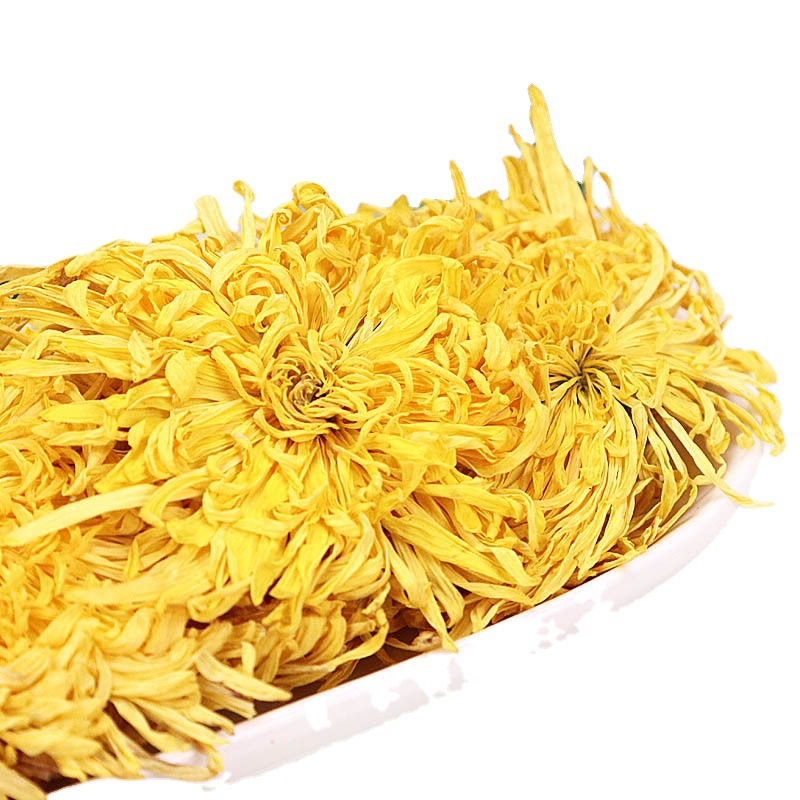 Golden Silk Imperial Chrysanthemum (Chrysanthemum morifolium) — Dried Whole Flower Tea, Hand-Selected Large Blooms - Image 4