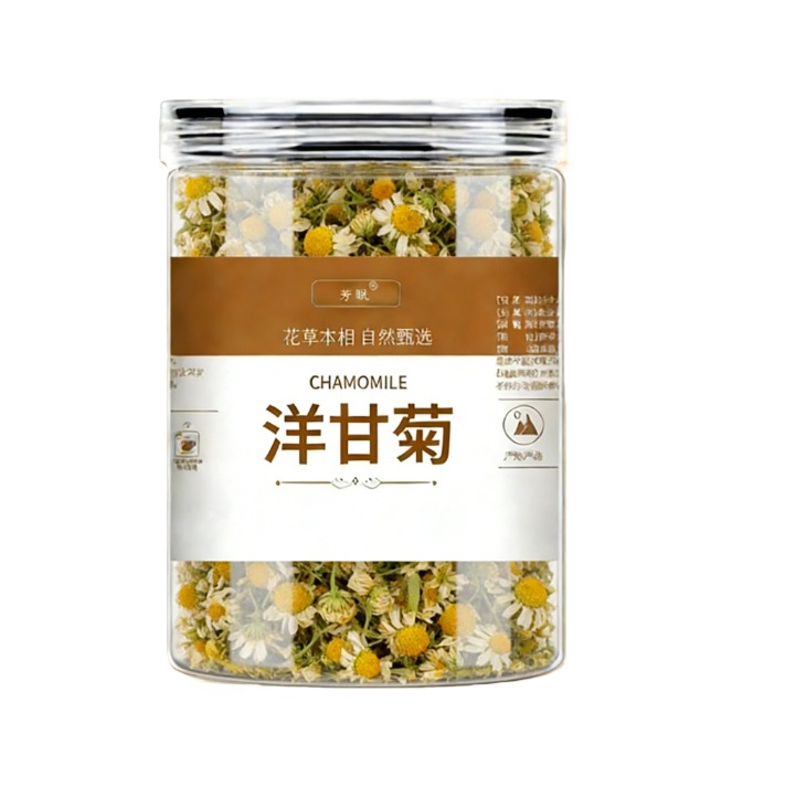 Dried Chamomile Flowers Yang Gan Ju Loose Herbal Tea 40g Jar - Image 5