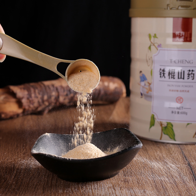Wenxian Iron Stick Yam Powder 600g Jar Traditional Bran Fried Chinese Yam Powder - Image 3