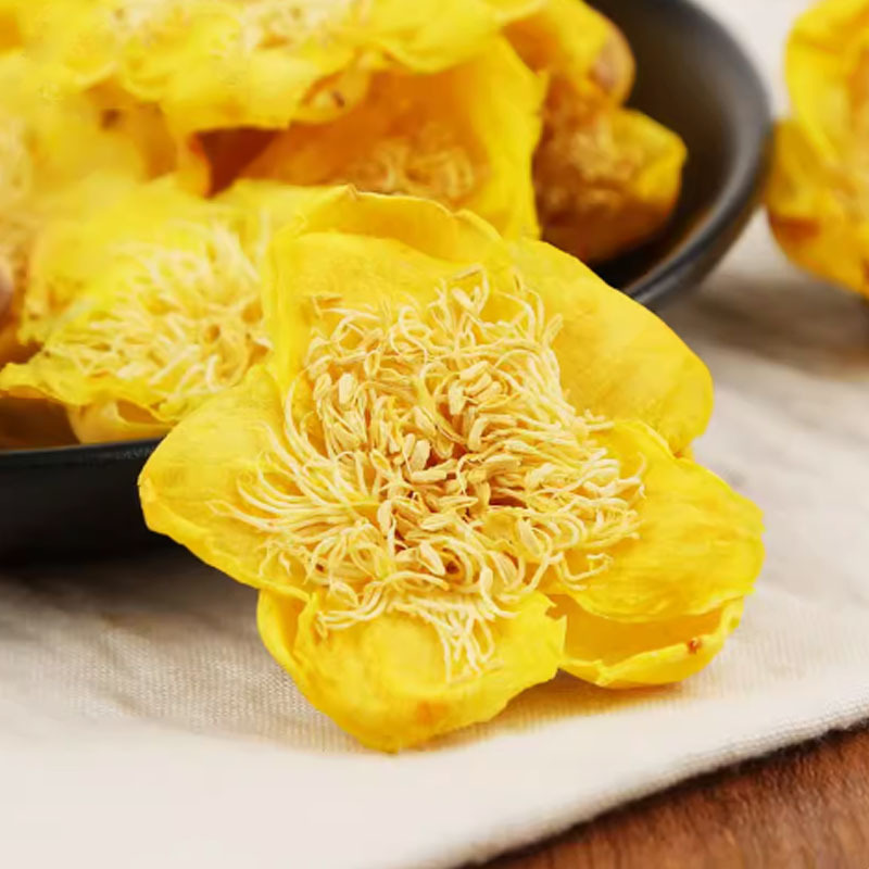 Jin Hua Cha (Camellia nitidissima) — Dried Whole Golden Camellia Flowers, Food Herb - Image 2