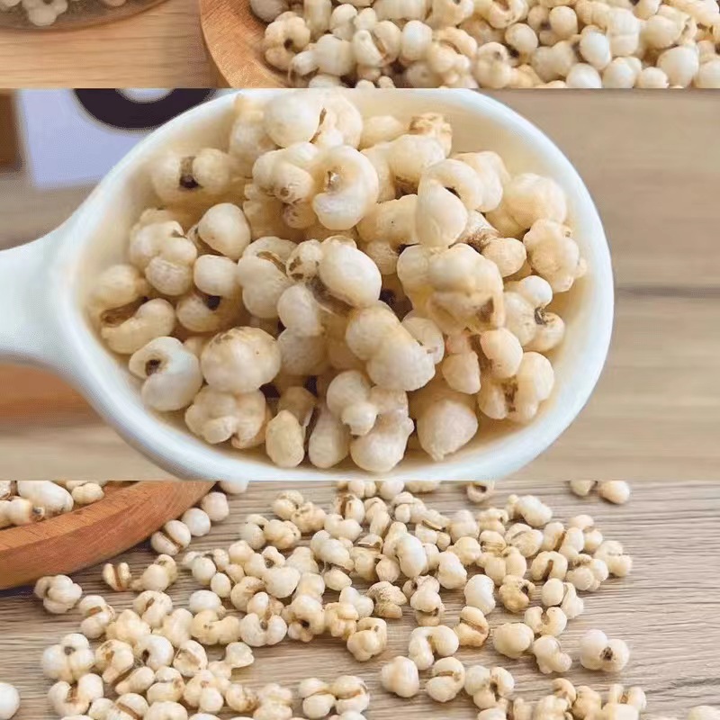 Puffed Coix Seed Snack Yi Yi Ren 100g Crispy Roasted Job's Tears Ready to Eat Non Fried Whole Grain - Image 2