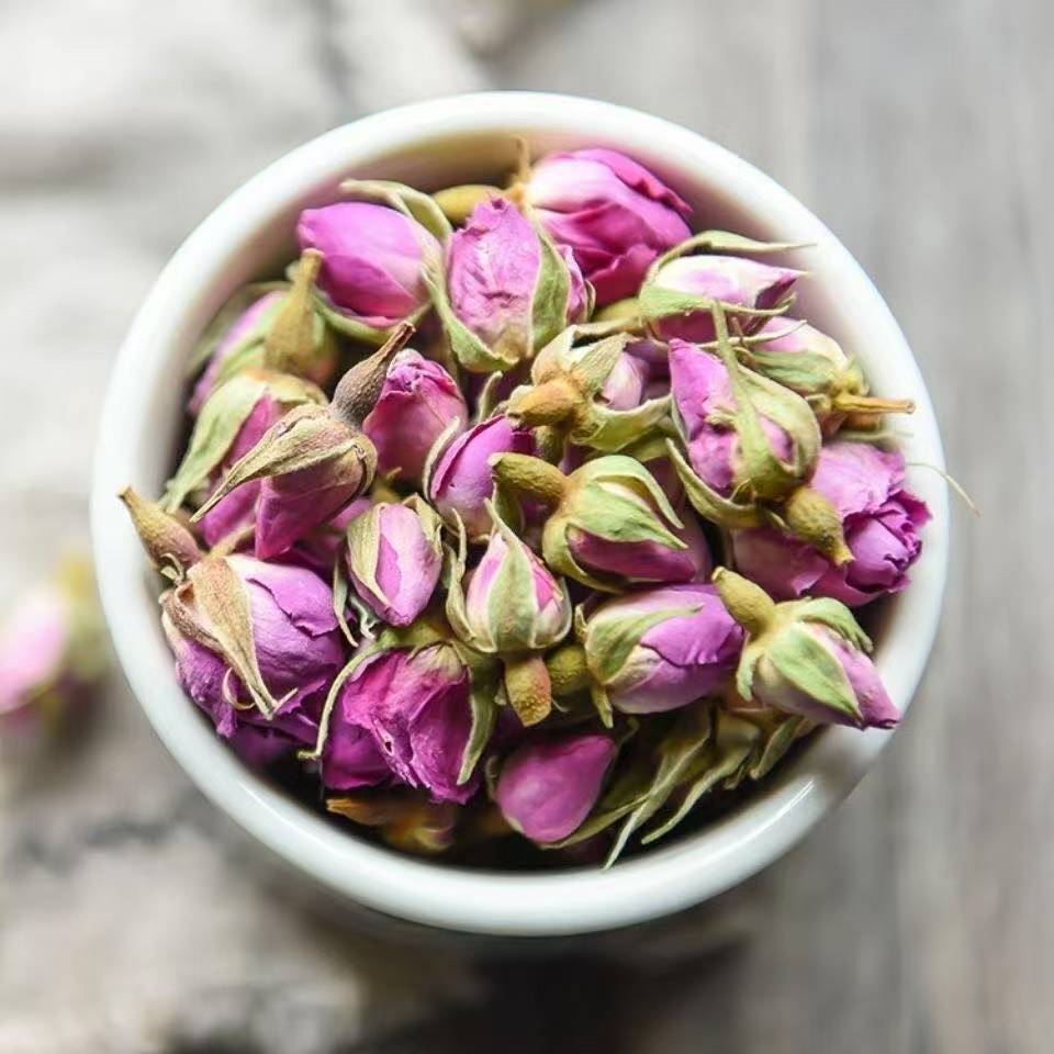 Pink Rose Buds (Rosa gallica) — French Rose Flower Tea, Dried Loose 500g - Image 3