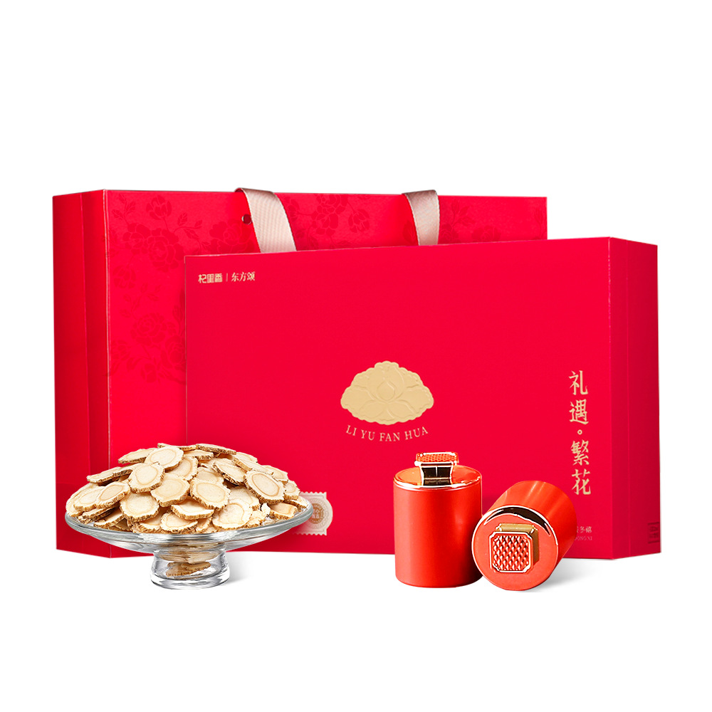 Canadian American Ginseng Slices Gift Box 96g 12 Jars Large 1.2-1.4cm Decoction Pieces - Image 5