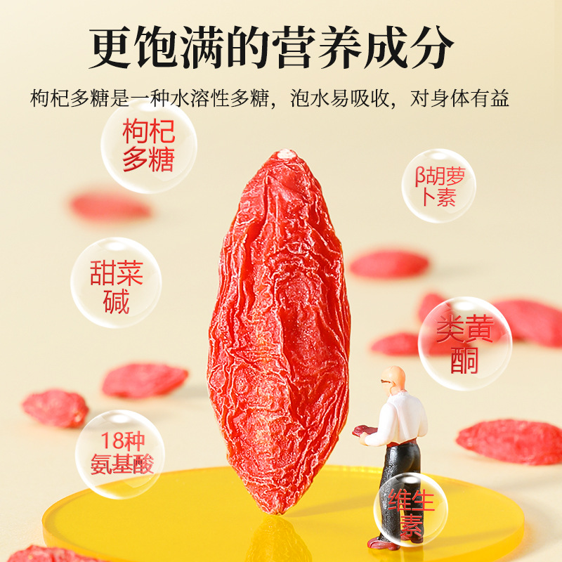 Premium Ningxia Goji Berry Gift Box 15 Jars 300g Ready to Eat First Harvest Wolfberry - Image 3