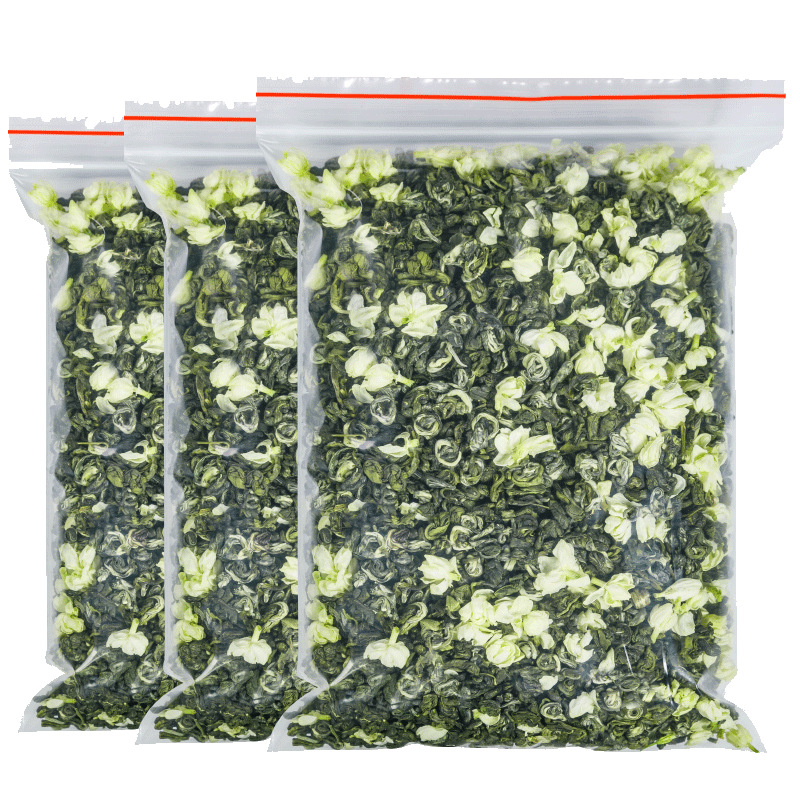 Jasmine Tea Mo Li Hua Cha Strong Fragrance Loose Green Tea with Jasmine Blossoms 750g Bag - Image 5