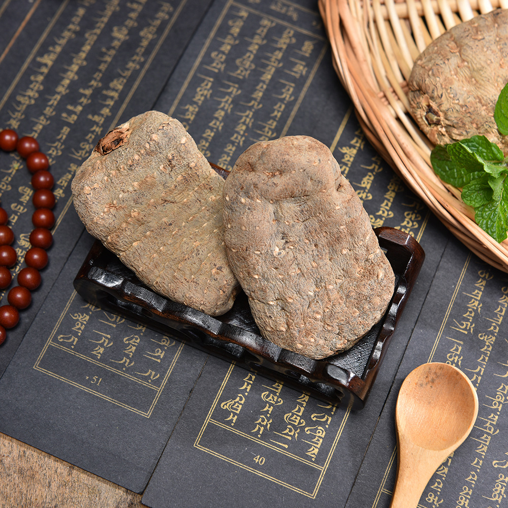 Yunnan Zhaotong Black Gastrodia Dried Slices 500g Premium Tian Ma Herbal Root - Image 4