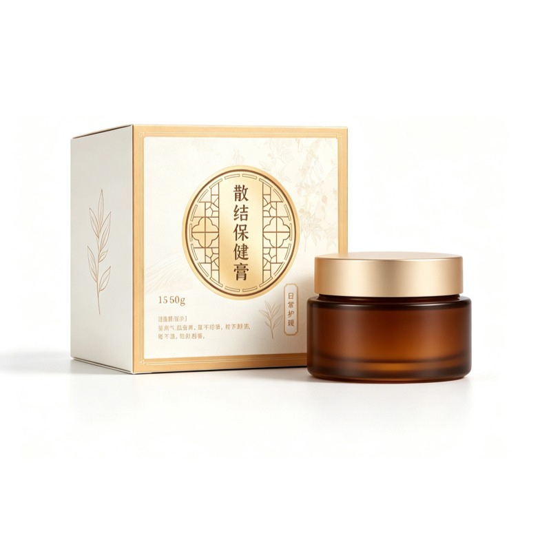 San Jie Gao Herbal External Paste Traditional Chinese Topical Care Cream for Neck and Chest Area Comfort - Image 5
