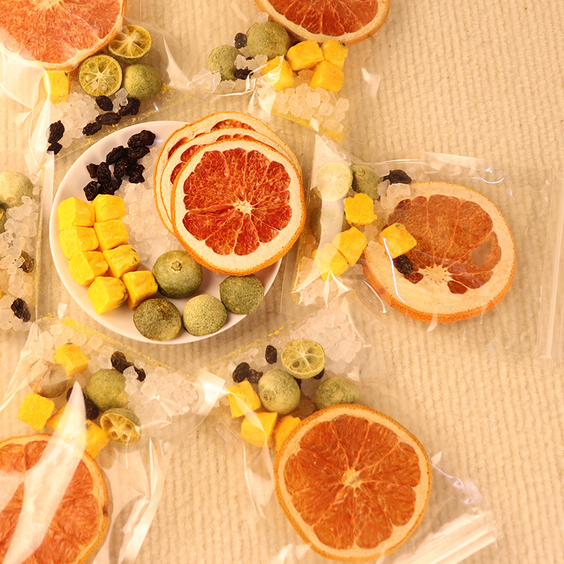 Green Tangerine Passionfruit Grapefruit Fruit Tea Bags 7 Pack Cold Brew Herbal Tea 140g - Image 3