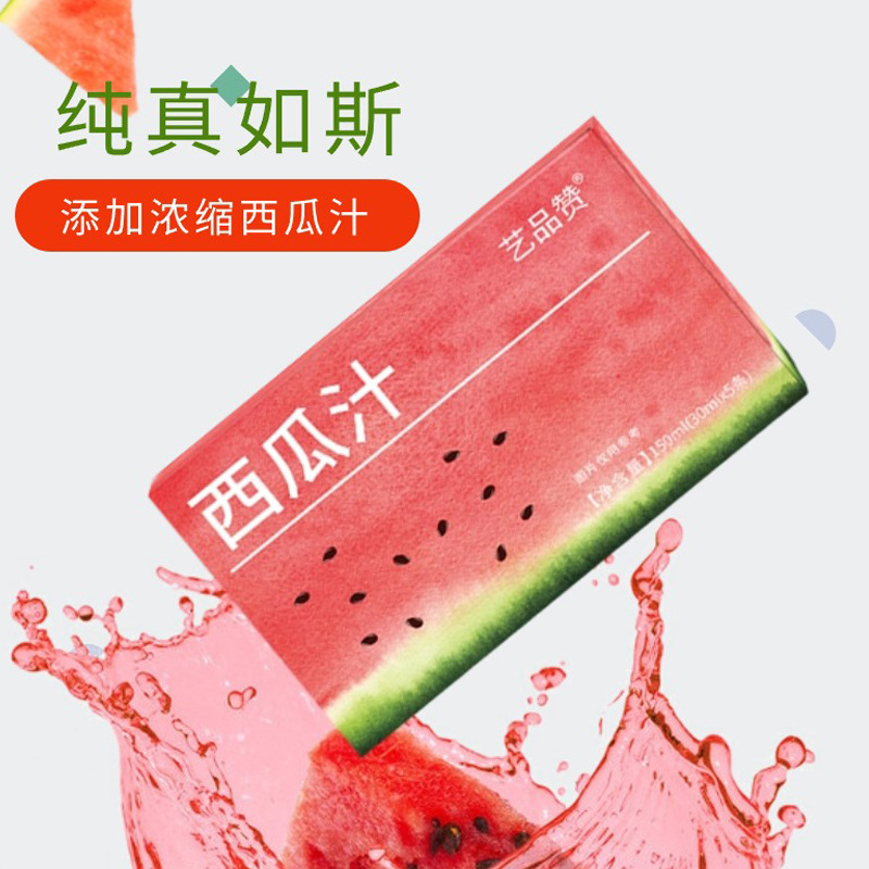 Watermelon Juice Concentrate Drink 150ml Box 5 Sachets Ready to Mix Fruit Beverage - Image 3
