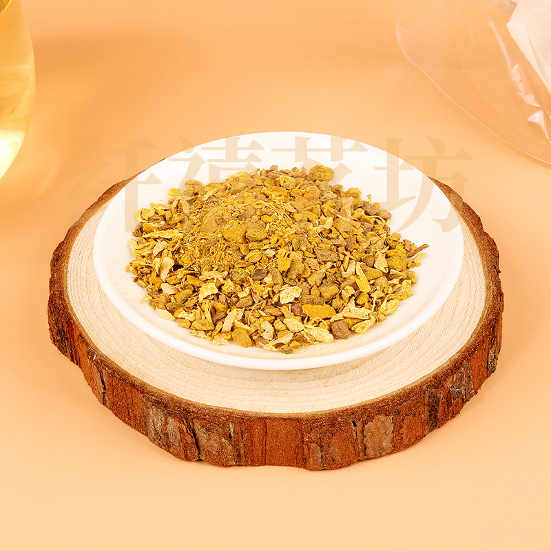 Turmeric Ginger Cinnamon Tea Bags Jiang Huang Jiang Rou Gui 60g Sugar Free Herbal Tea 120 Bags - Image 2