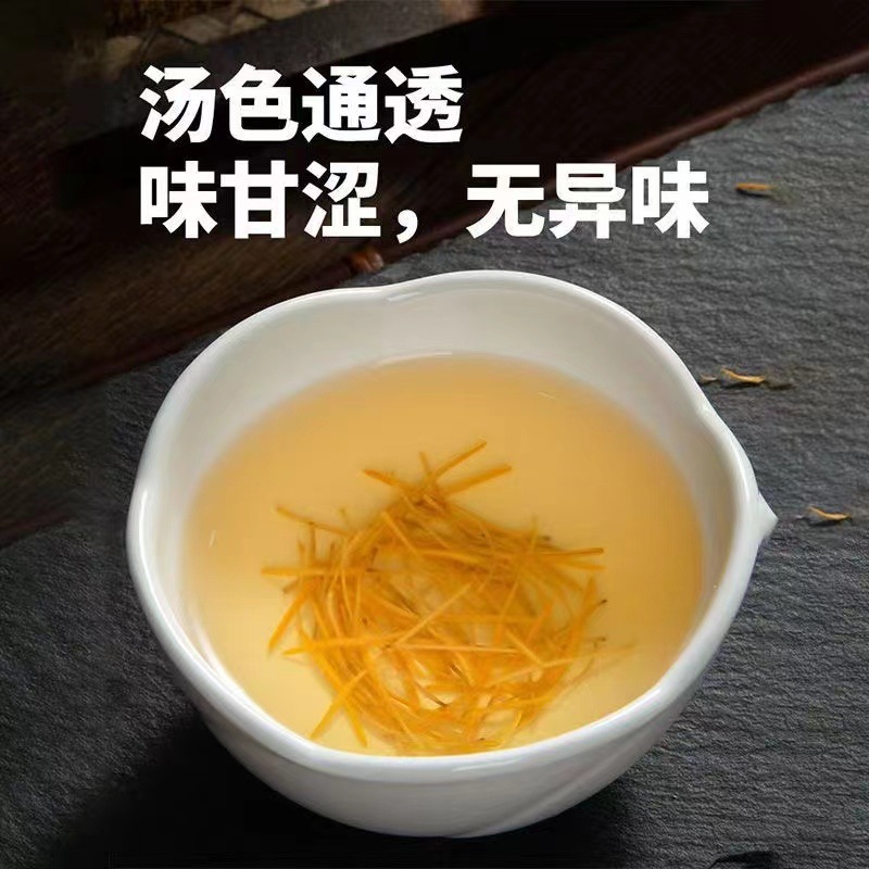 Lotus Stamen Tea Lian Xu 50 Pyramid Tea Bags Natural Dried Flower Stamens Traditional Herbal Infusion - Image 3