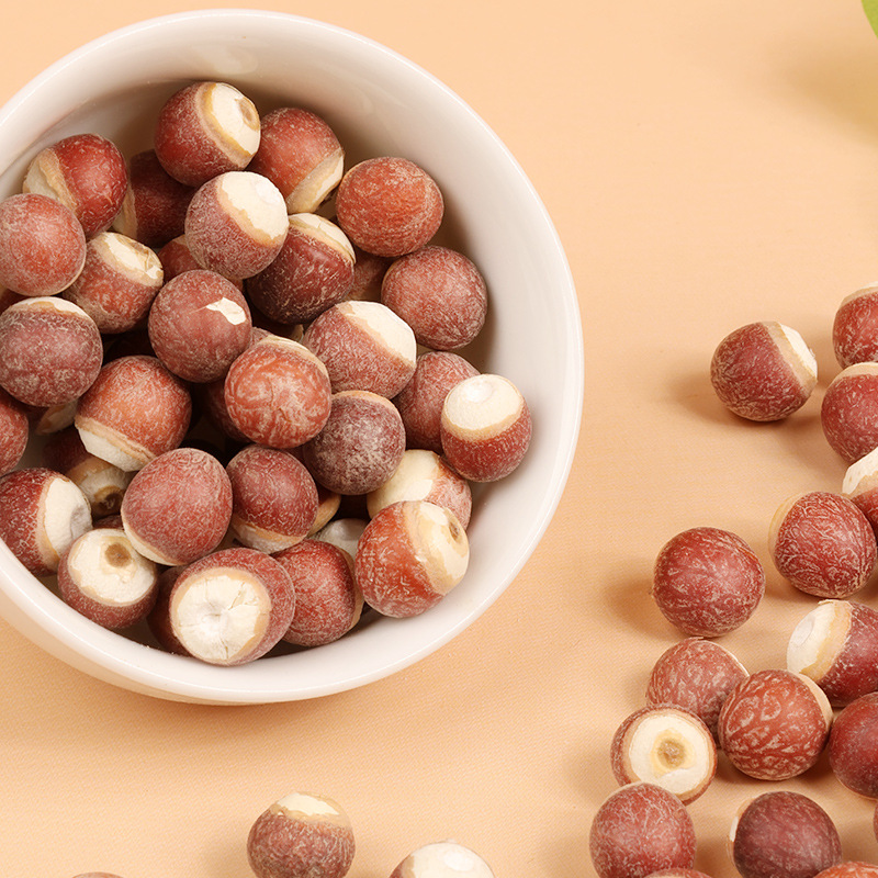 Dried Gorgon Fruit Qian Shi Euryale Ferox Seeds 500g Bag for Cooking and Herbal Wellness - Image 2
