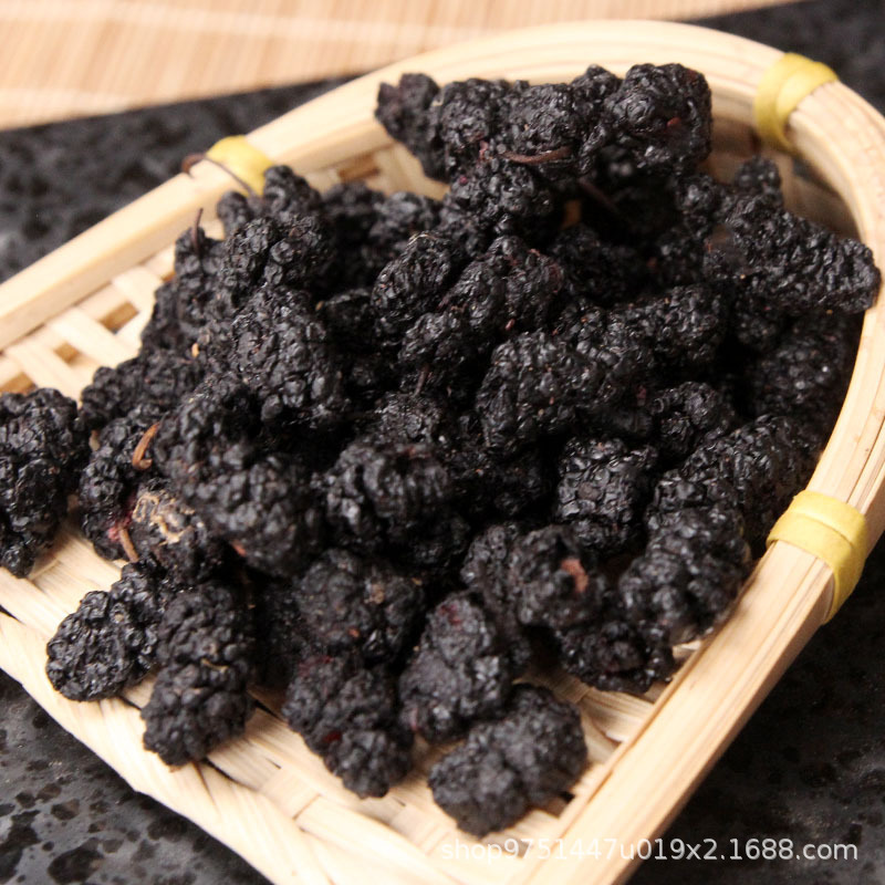 Premium Sichuan Dried Mulberry Fruit Sang Shen Zi Freeze Dried Whole Berries for Tea Wine and Snacking 500g - Image 3
