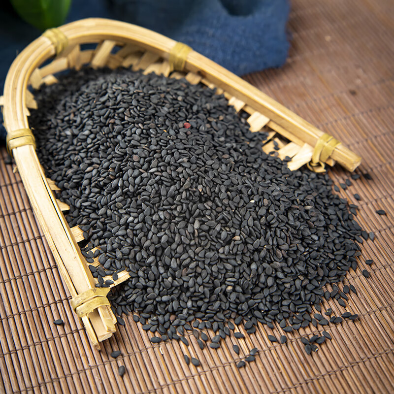Roasted Black Sesame Seeds Hei Zhi Ma 500g Ready to Eat Farm Fresh Whole Seeds - Image 3