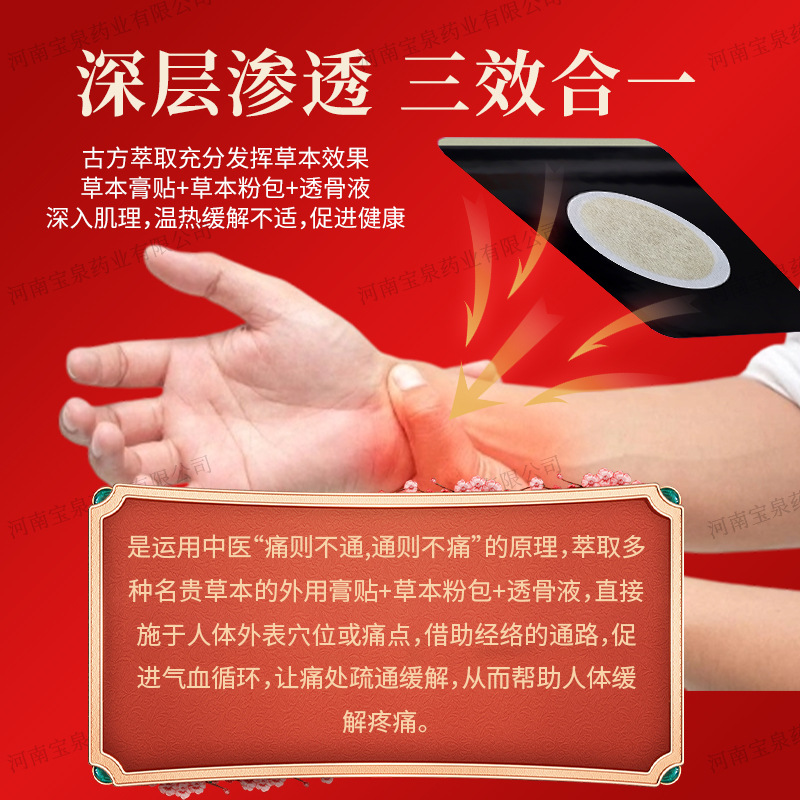 Cold Compress Pain Patch OEM Private Label for Waist Leg Joint Knee Shoulder Discomfort External Wet Compress Pack - Image 2
