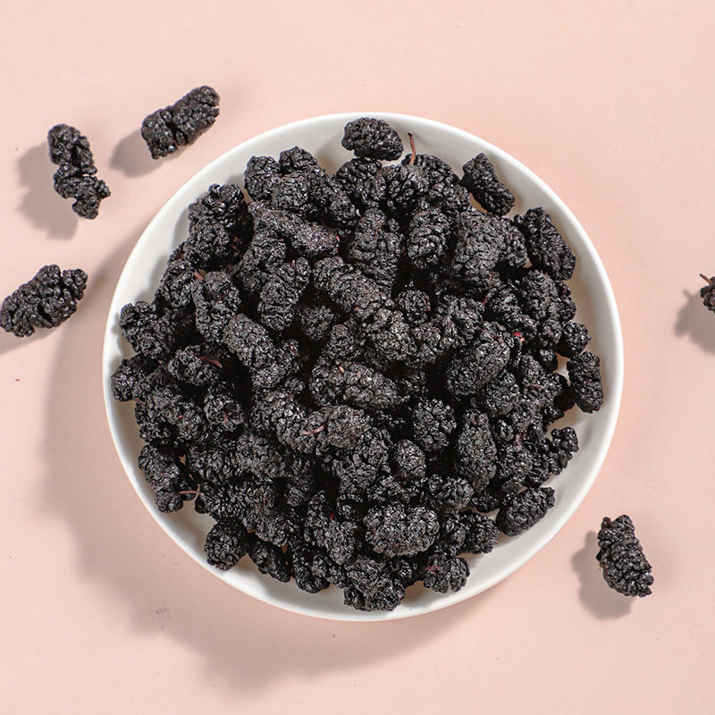 Premium Dried Black Mulberry Sang Shen Zi 500g Ready to Eat Herbal Fruit Tea from Sichuan - Image 3