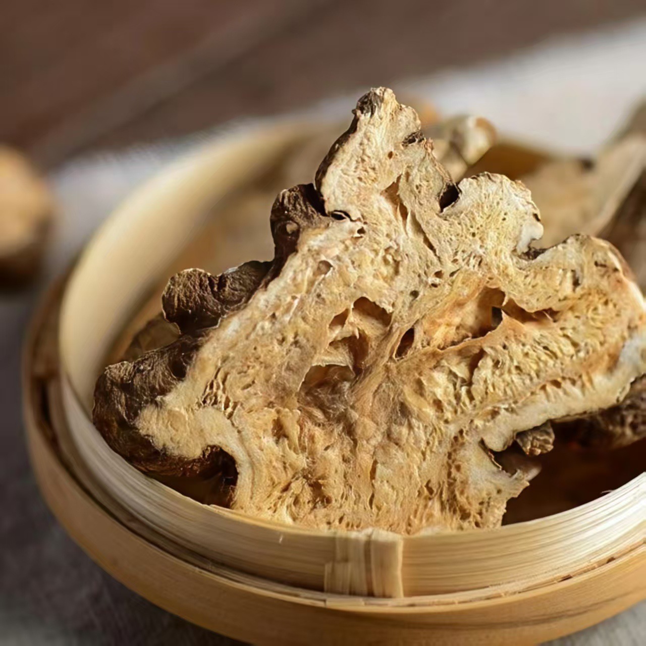 Sheng Bai Zhu Slices (Atractylodes macrocephala) — Zhejiang Dried Food Herb, 500g - Image 2