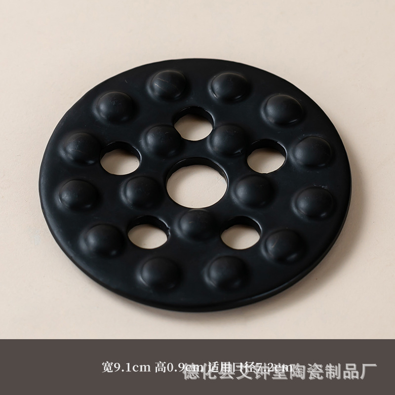 Ceramic Moxa Gua Sha Stone Ring Handheld Moxibustion Jar Accessory Style 10 - Image 4