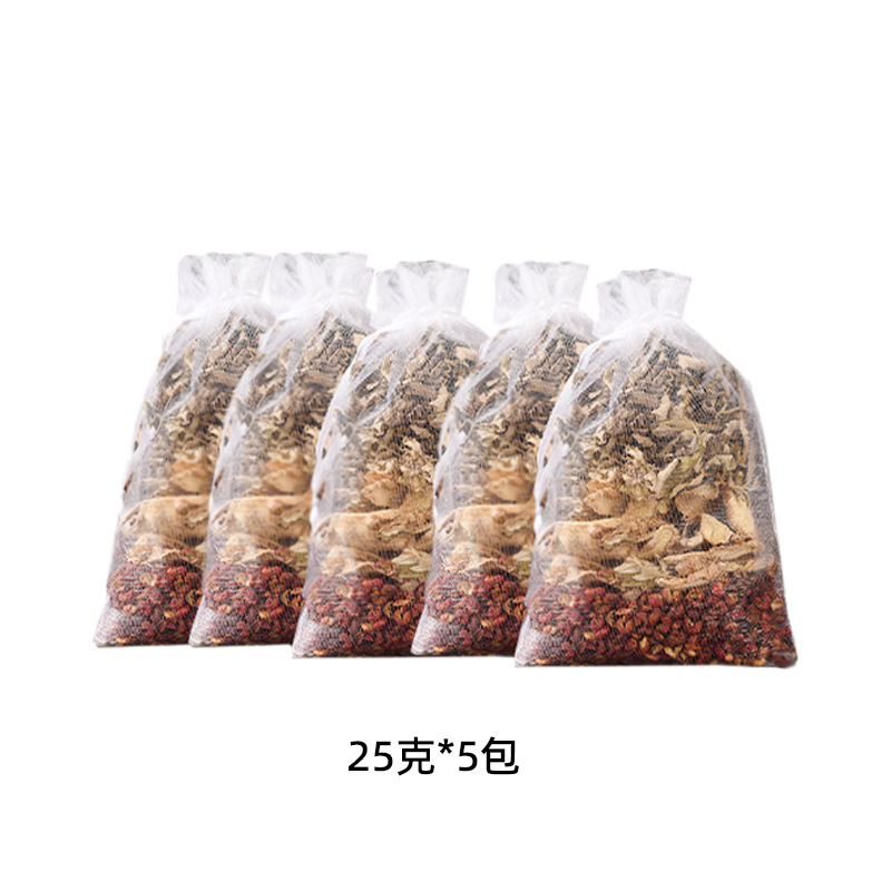 Ginger Mugwort Sichuan Pepper Foot Soak Pack Jiang Ai Hua Jiao 30g Drawstring Bag Herbal Foot Bath - Image 5