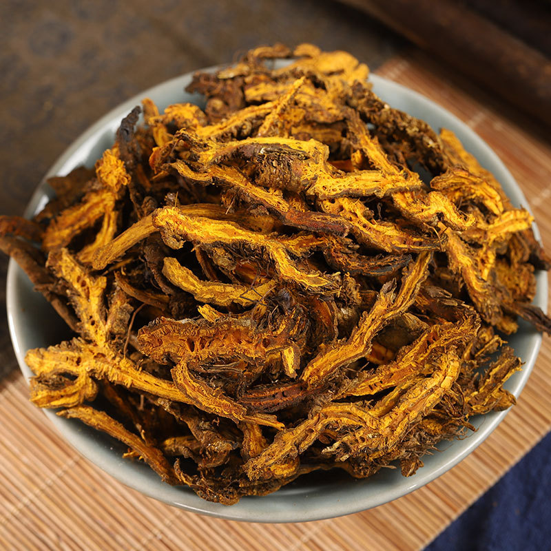 Huang Lian Coptis Slices 500g Dried Chinese Goldthread Rhizome Traditional Herbal Decoction Pieces - Image 2