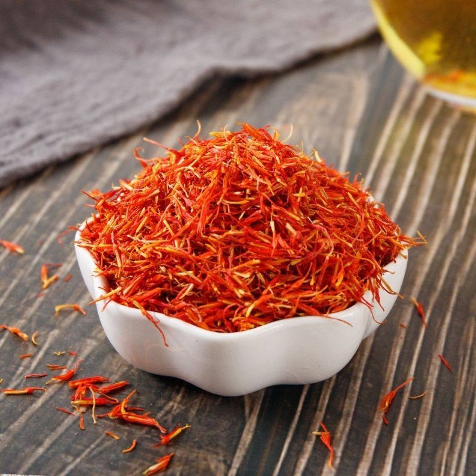 Premium Safflower Hong Hua 500g Dried Flower Buds for Tea Wine Infusion and Foot Soak - Image 4