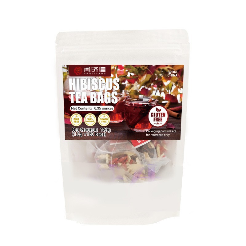 Rose Ginger Tea with Red Ginseng Astragalus Goji and Red Date 120g Brown Sugar Tea Bags - Image 5