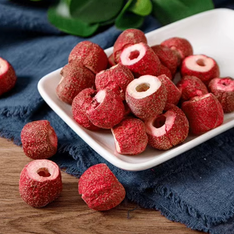 Freeze-Dried Hawthorn Balls (Crataegus pinnatifida) — Seedless Hollow Shan Zha, 500 g - Image 3