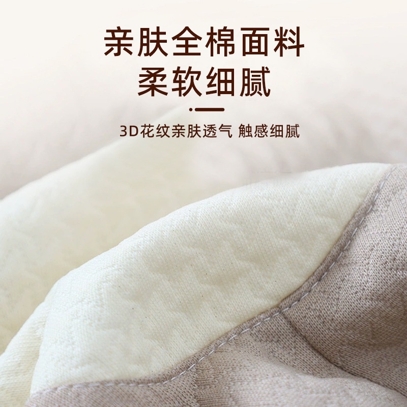 Buckwheat Hull Pillow Yuanbao Neck Support Pillow with Mugwort for Sleep and Neck Comfort - Image 4
