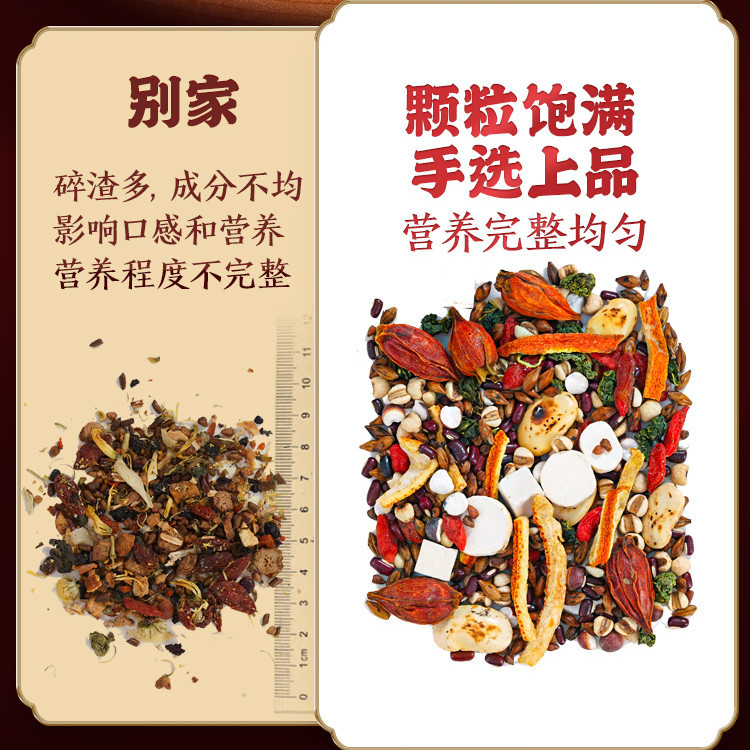 Adzuki Bean Coix Seed White Kidney Bean Tea Chi Xiao Dou Yi Mi Tea 15 Cans 300g Wellness Herbal Tea - Image 4