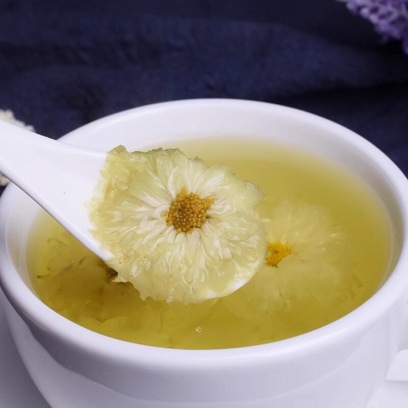 Chrysanthemum Tea Loose Dried Flowers Ju Hua 500g Bulk Bag Sugar Free Herbal Infusion - Image 4