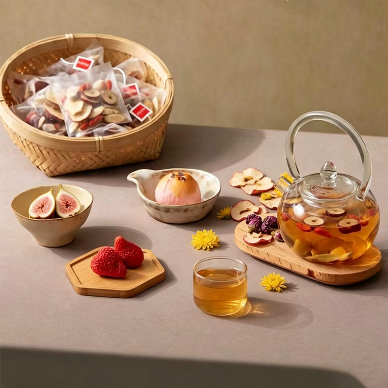 Wumei Shanzha Pingguo Herbal Tea Blend 200g Dried Fruit Tea for Daily Hot Brewing - Image 4