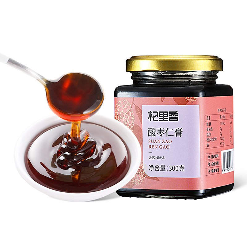 Fu Ling Suan Zao Ren Gao Ready to Eat Herbal Paste with Mulberry Longan 300g Jar - Image 5