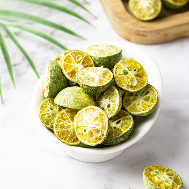Freeze-Dried Green Kumquat (Fortunella hindsii) — Cold-Brew Fruit Tea, 100g Pouch - Image 4