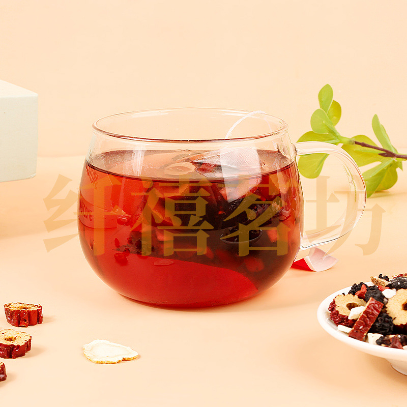 Ginseng Six Treasure Tea Ren Shen Liu Bao Cha 150g 30 Teabags Daily Herbal Tea - Image 3