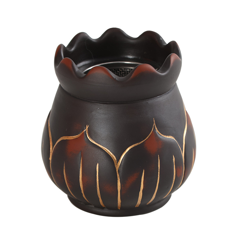 Red Bian Stone Fire Dragon Moxa Jar Huo Long Guan Home Moxibustion Massage Tool - Image 5
