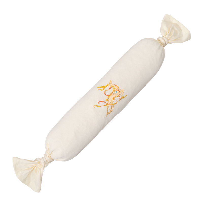 Traditional Chinese Herbal Sleep Pillow Mugwort Cotton Cylinder Aromatherapy Neck Support Cushion with Gift Box - Image 5