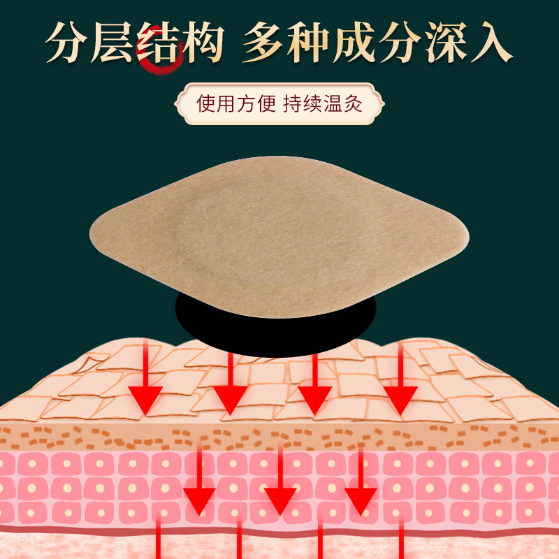 Cang Er Zi Herbal Nasal Patch with Mugwort Warming Moxa Nose Cover for Adults and Children - Image 3