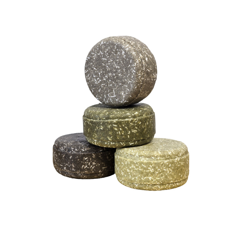 He Shou Wu Herbal Hair Soap Bar Cold Processed Shampoo Bar for Daily Hair Care 90g - Image 5
