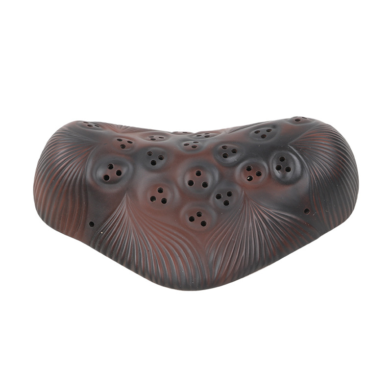 Red Bian Stone Moxibustion Pillow with 54 Moxa Sticks Neck Shoulder Warm Compress Therapy Device - Image 5