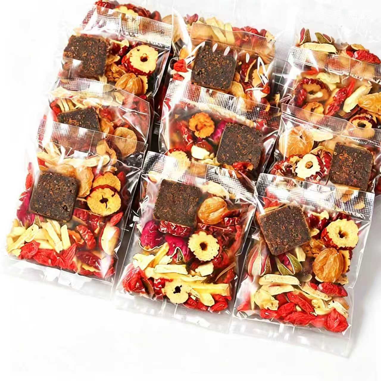 Brown Sugar Ginger Jujube Tea Bags Jiang Zao Cha 15g x 12 Bags Warming Herbal Tea - Image 5