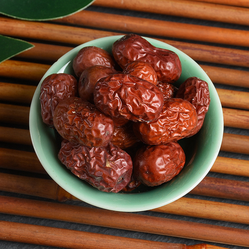 Red Jujube Dates (Ziziphus jujuba) — Xinjiang Ruoqiang Grey Dates, Dried Food Herb - Image 2