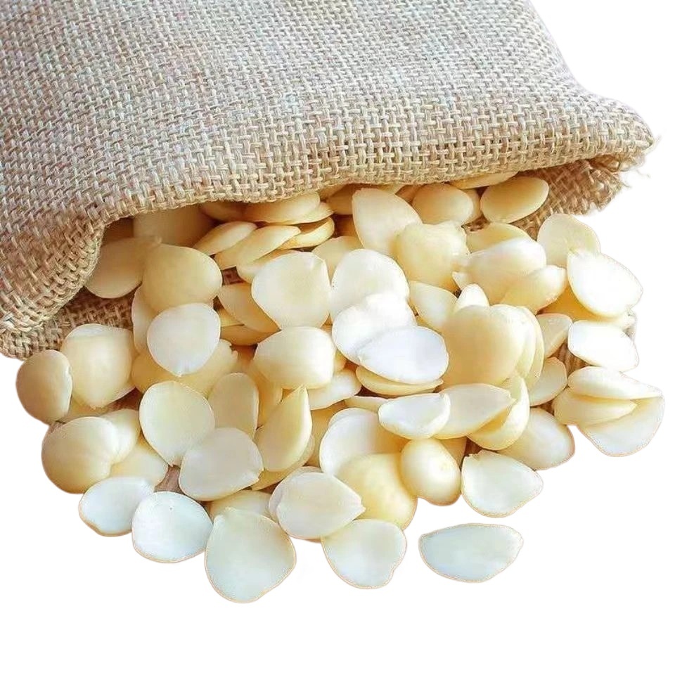 Peeled Sweet Apricot Kernels Xing Ren 500g Dried Sliced Chinese Herbal Ingredient for Decoctions and Culinary Use - Image 3