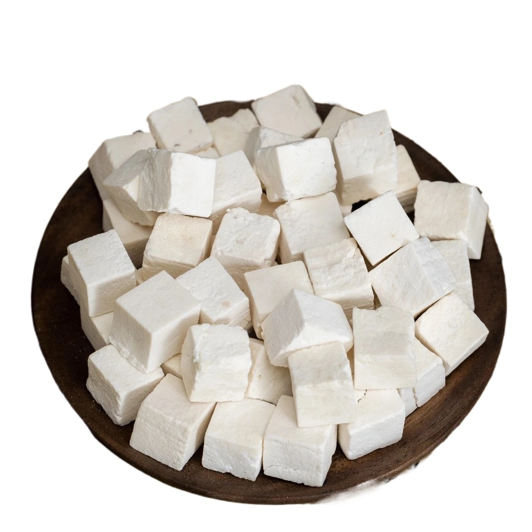 Fu Ling Poria Cubes 500g Dried Bai Fu Ling for Soup and Decoction Natural Sun Dried - Image 3